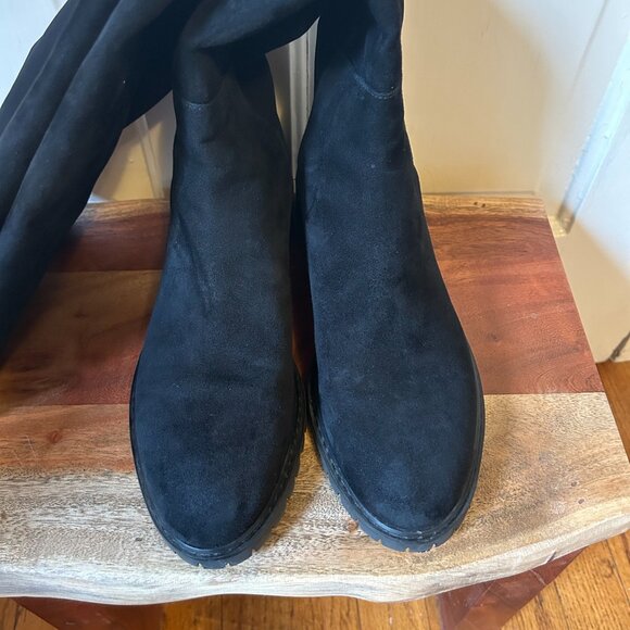 Stuart Weitzman City Boot, brand-new over-the-knee suede boots, size 38.5 (8) - Picture 6 of 8
